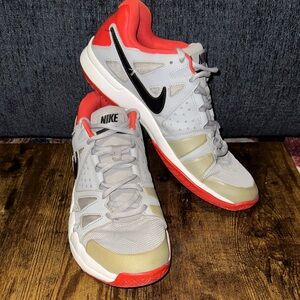 Nike Air Vapor Advantage "Wolf Grey/Max Orange" (Style Code: 599359-003) Men 11